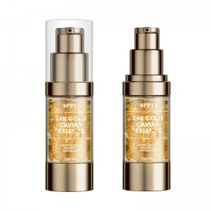 Nhà máy bán buôn Whitening 24k Gold Caviar Serum hữu cơ chống lão hóa làm sángnếpnhăn collagen serum